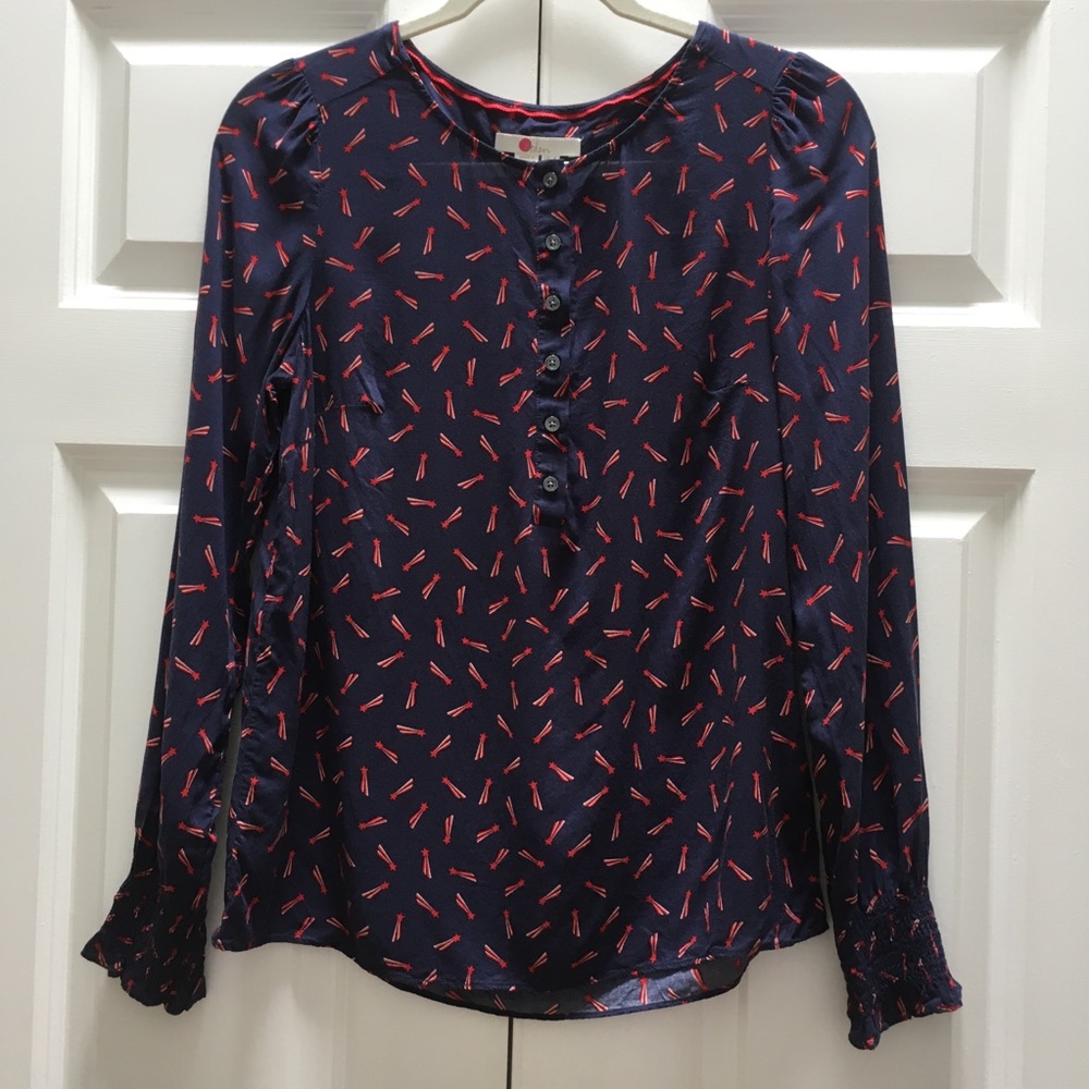 Boden Kara Shooting Star Blouse Top 4
